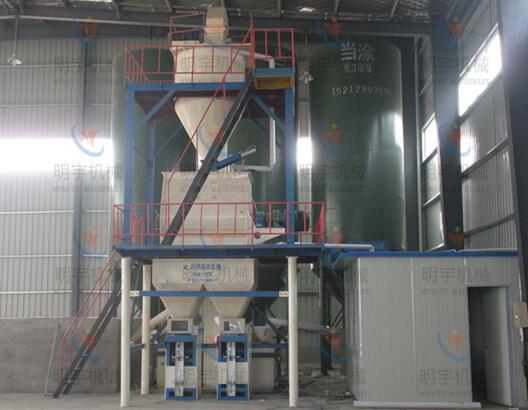 膩子粉生產線主要組成及使用優勢